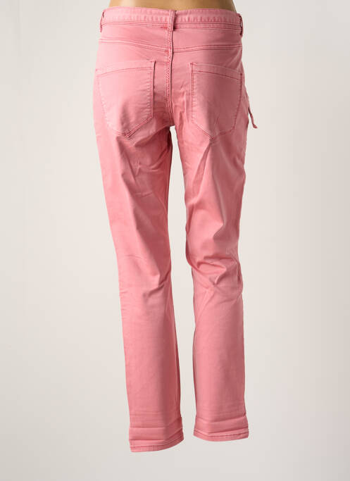 Jeans coupe slim rose RED BUTTON femme