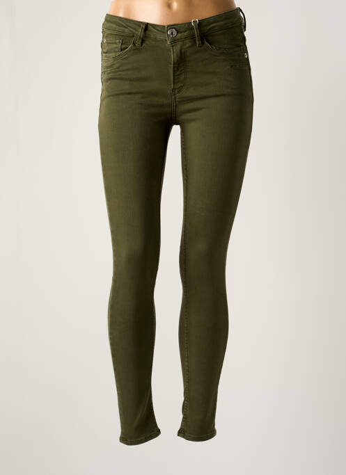 Jeans skinny vert GARCIA pour femme