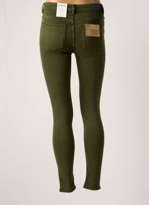 Jeans skinny vert GARCIA pour femme