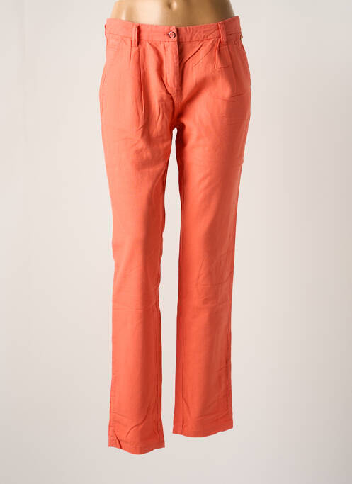 Pantalon chino rose LOLA ESPELETA pour femme