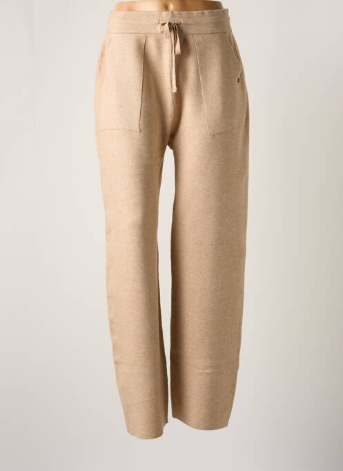 Pantalon droit beige GARCIA pour femme