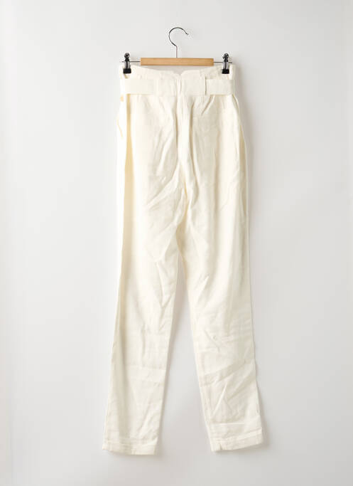 Pantalon droit beige LOLA ESPELETA pour femme