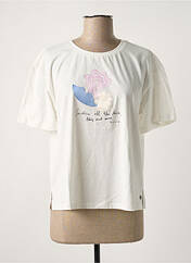 T-shirt beige GARCIA pour femme seconde vue