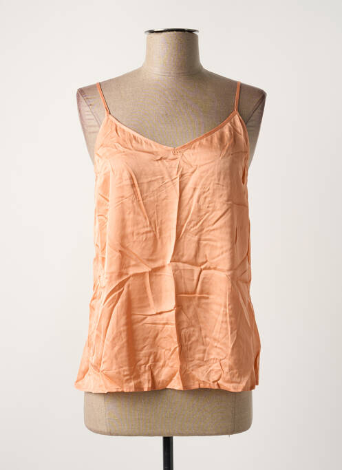 Top orange YAYA pour femme