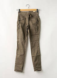 Pantalon slim taille élastique taille normale vert RED BUTTON femme
