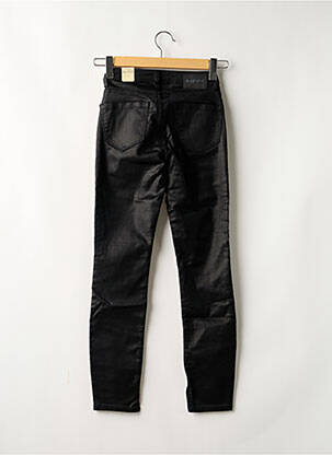 Pantalon slim tissage enduit taille normale noir RED BUTTON femme