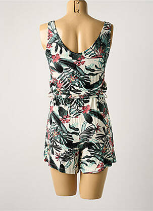 Combishort poches sans manche vert GARCIA femme