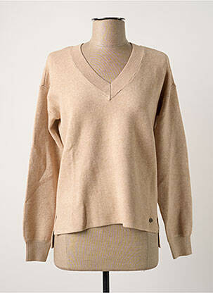 Pull beige GARCIA pour femme