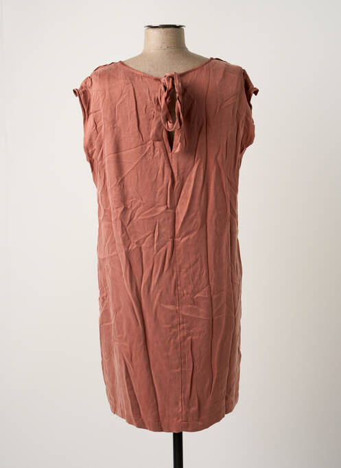 Robe courte manches courtes manches courtes rose YAYA femme