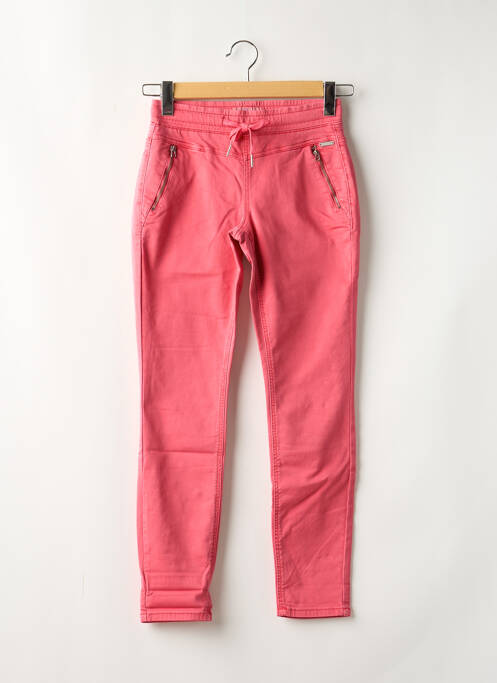 Pantalon droit rose RED BUTTON pour femme