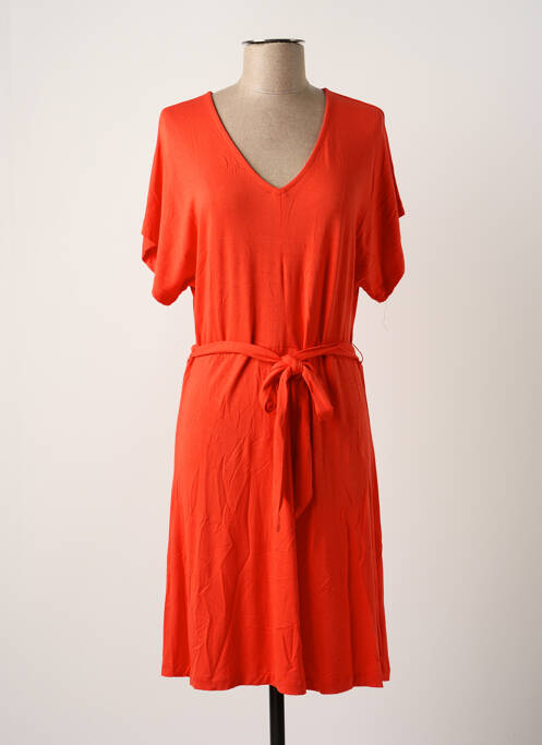 Robe courte orange GARCIA pour femme