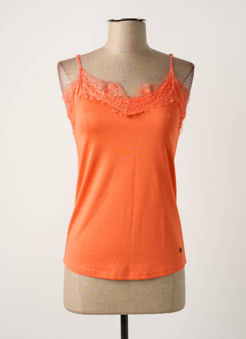 Top orange GARCIA pour femme