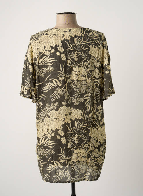 Tunique manches courtes vert YAYA pour femme