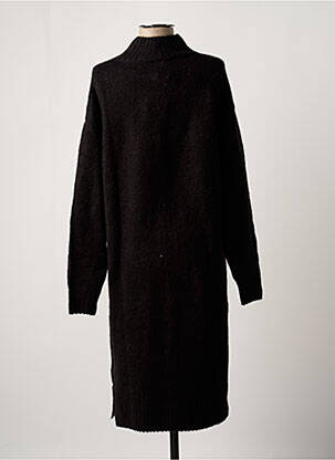 Robe pull coupe droite manches longues noir GARCIA femme