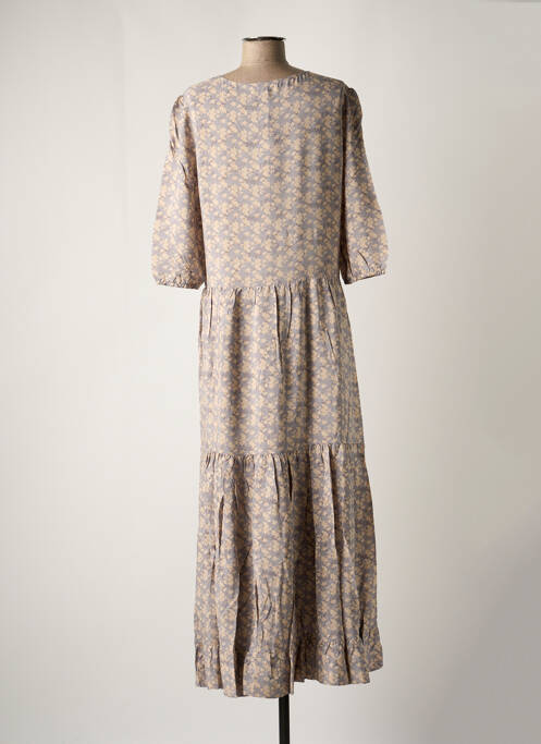 Robe longue bleu YAYA pour femme