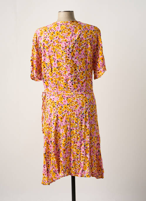 Robe mi-longue jaune B.YOUNG pour femme