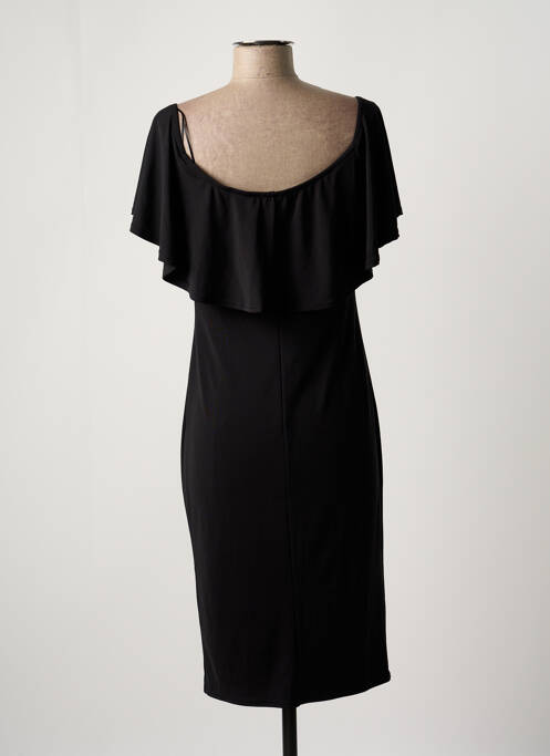 Robe mi-longue noir FILLE A SUIVRE pour femme
