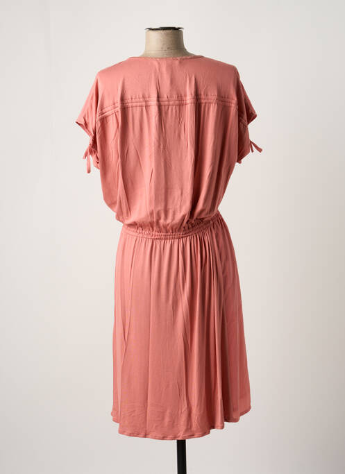 Robe mi-longue rose GARCIA pour femme