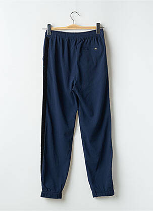 Jogging broderie galons latéraux taille normale bleu TEDDY SMITH femme