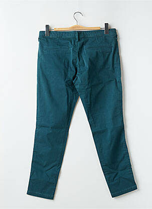 Pantalon chino taille basse taille basse vert TEDDY SMITH femme