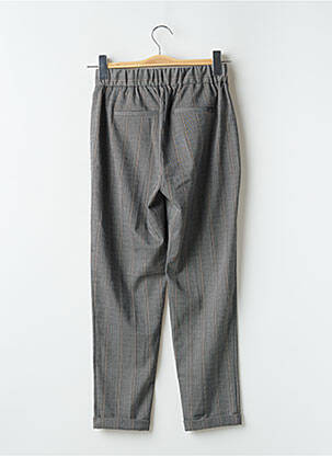 Pantalon 7/8 taille élastique taille normale gris TEDDY SMITH femme