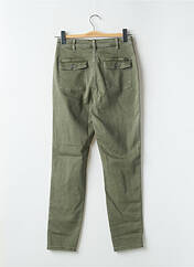 Pantalon chino vert TEDDY SMITH pour femme seconde vue