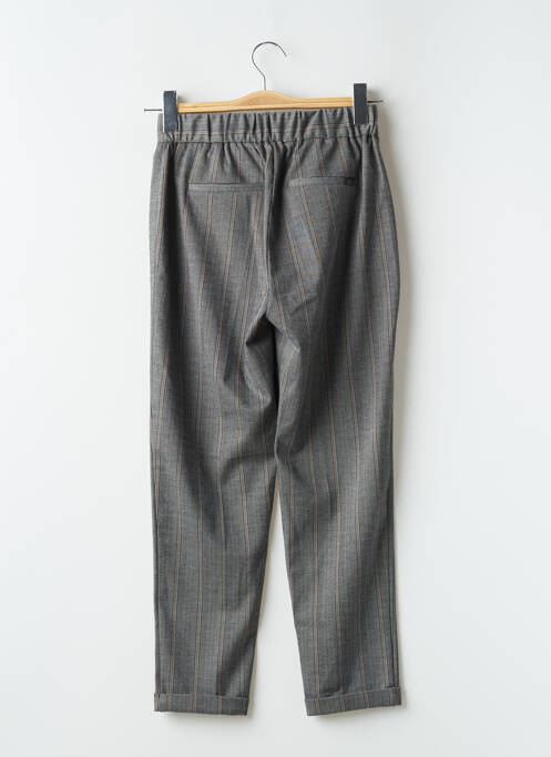 Pantalon 7/8 taille élastique taille normale gris TEDDY SMITH femme