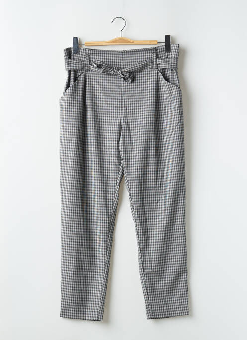 Pantalon 7/8 gris TEDDY SMITH pour femme