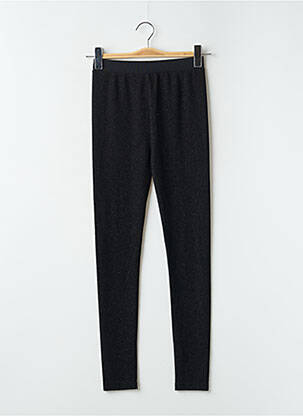 Legging effet matière satinée taille haute noir MOLLY BRACKEN femme