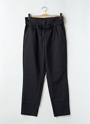 Pantalon droit stretch taille haute noir VILA femme
