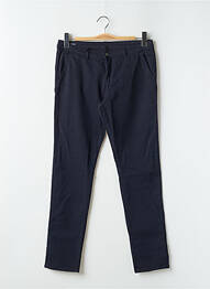 Pantalon chino taille basse taille basse bleu SCHOOL RAG femme