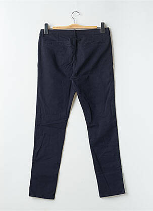 Pantalon chino taille basse taille basse bleu SCHOOL RAG femme