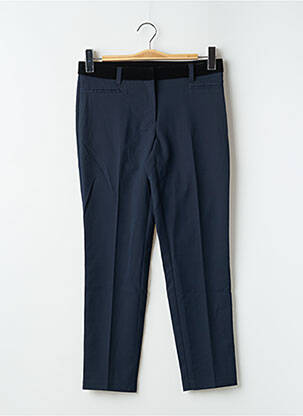 Pantalon 7/8 coupe cigarette taille normale bleu SCHOOL RAG femme