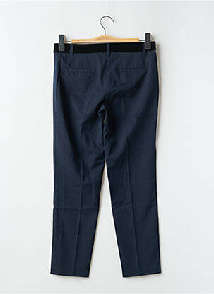 Pantalon 7/8 coupe cigarette taille normale bleu SCHOOL RAG femme