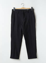Pantalon droit stretch taille normale noir REIKO femme