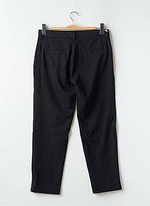Pantalon droit stretch taille normale noir REIKO femme