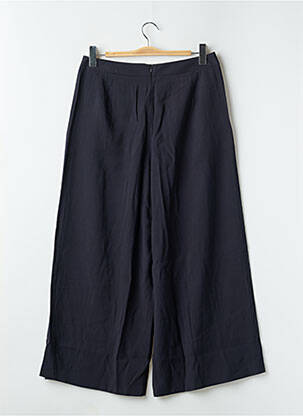 Pantacourt taille haute taille haute bleu LOUCHE femme