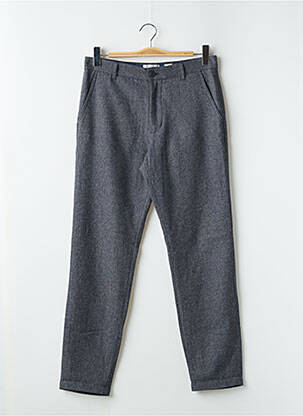 Pantalon 7/8 taille haute taille haute bleu MINIMUM femme