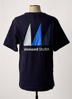 T-shirt stretch manches courtes bleu EDMMOND STUDIOS homme