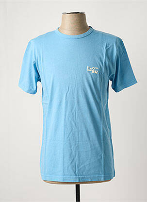 T-shirt bleu BLOTTER ATELIER pour homme