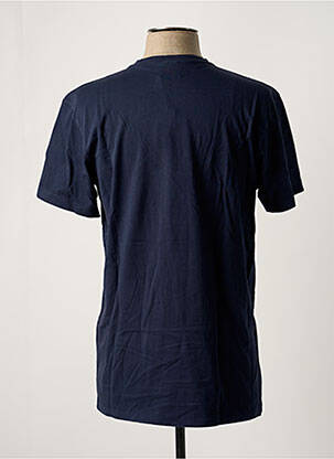 T-shirt stretch manches courtes bleu BLOTTER ATELIER homme