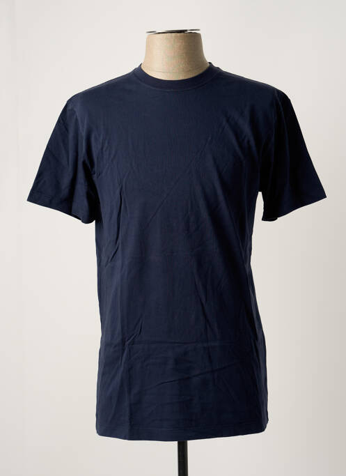 T-shirt bleu BLOTTER ATELIER pour homme