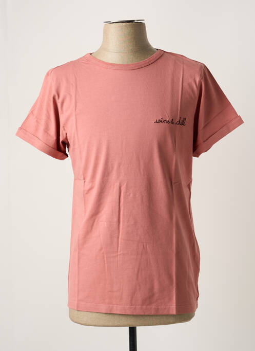 T-shirt rose MAISON LABICHE pour homme