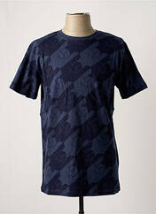 T-shirt bleu BLOTTER ATELIER pour homme seconde vue