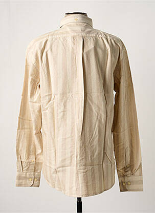 Chemise manches longues manches longues beige FORÉT homme