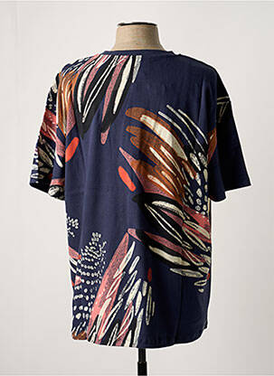 T-shirt stretch manches courtes bleu BLOTTER ATELIER homme