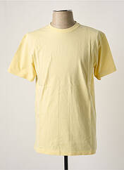 T-shirt jaune BLOTTER ATELIER pour homme seconde vue