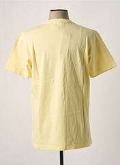 T-shirt jaune BLOTTER ATELIER pour homme seconde vue