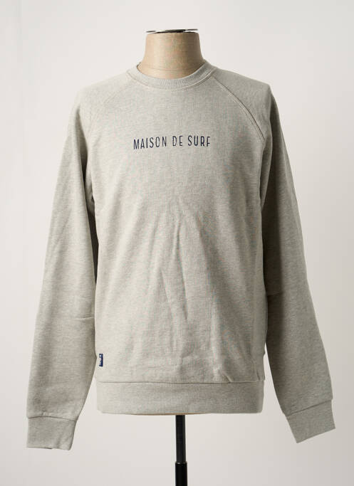 Sweat-shirt gris OXBOW pour homme