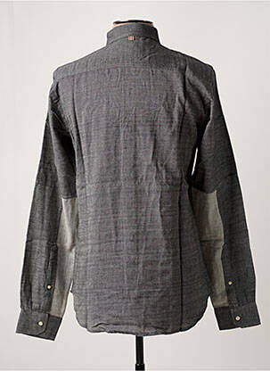 Chemise manches longues poches gris KARDO homme